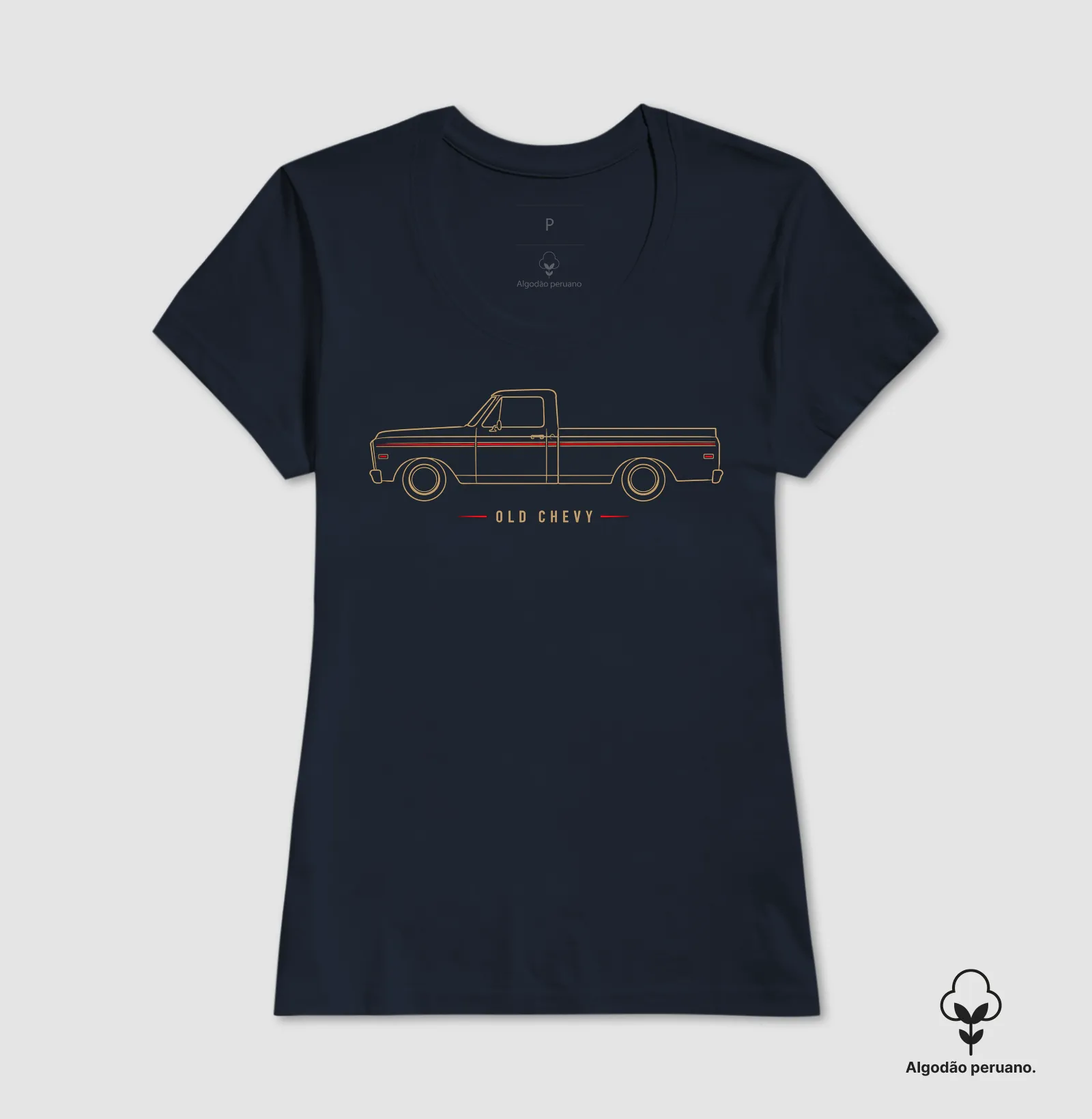 Long Bed | Fine Lines - Old Chevy - Imagem 4