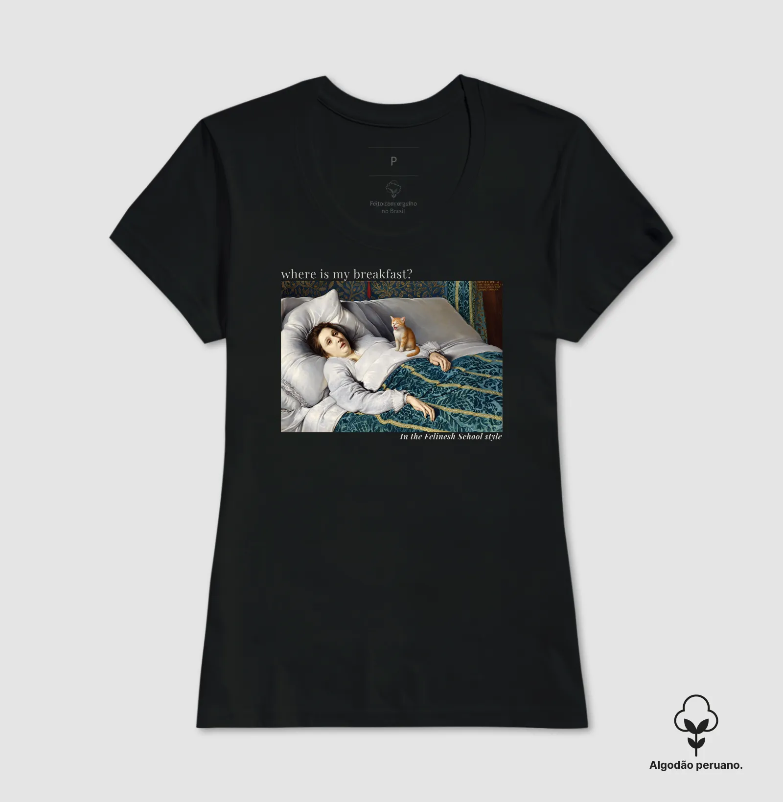 A Jovem e o Gato — Inspired by Flemish School (1621) - Imagem 3