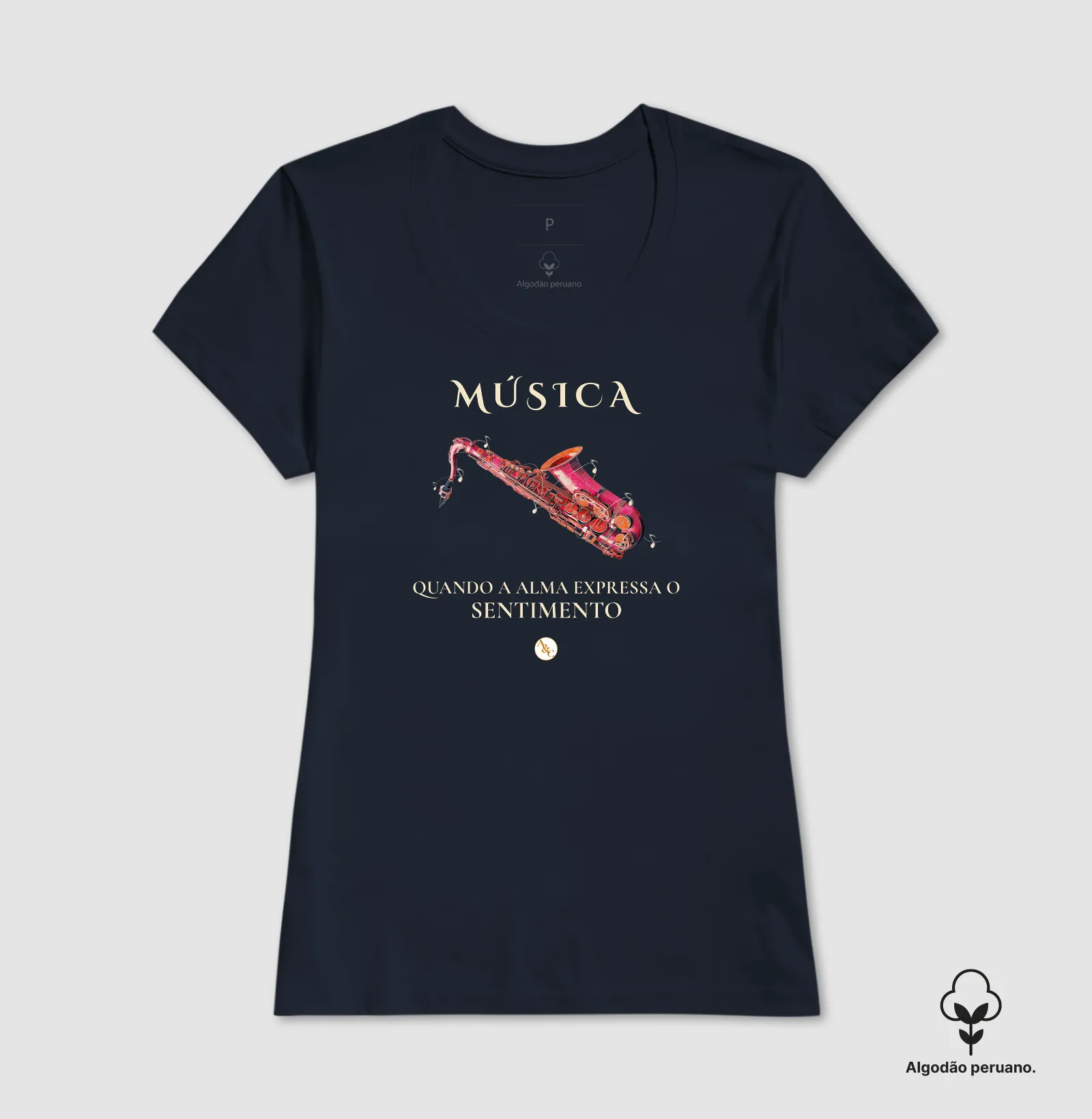 Camiseta Música, o Sentimento da Alma | Arte para Vestir - Imagem 14