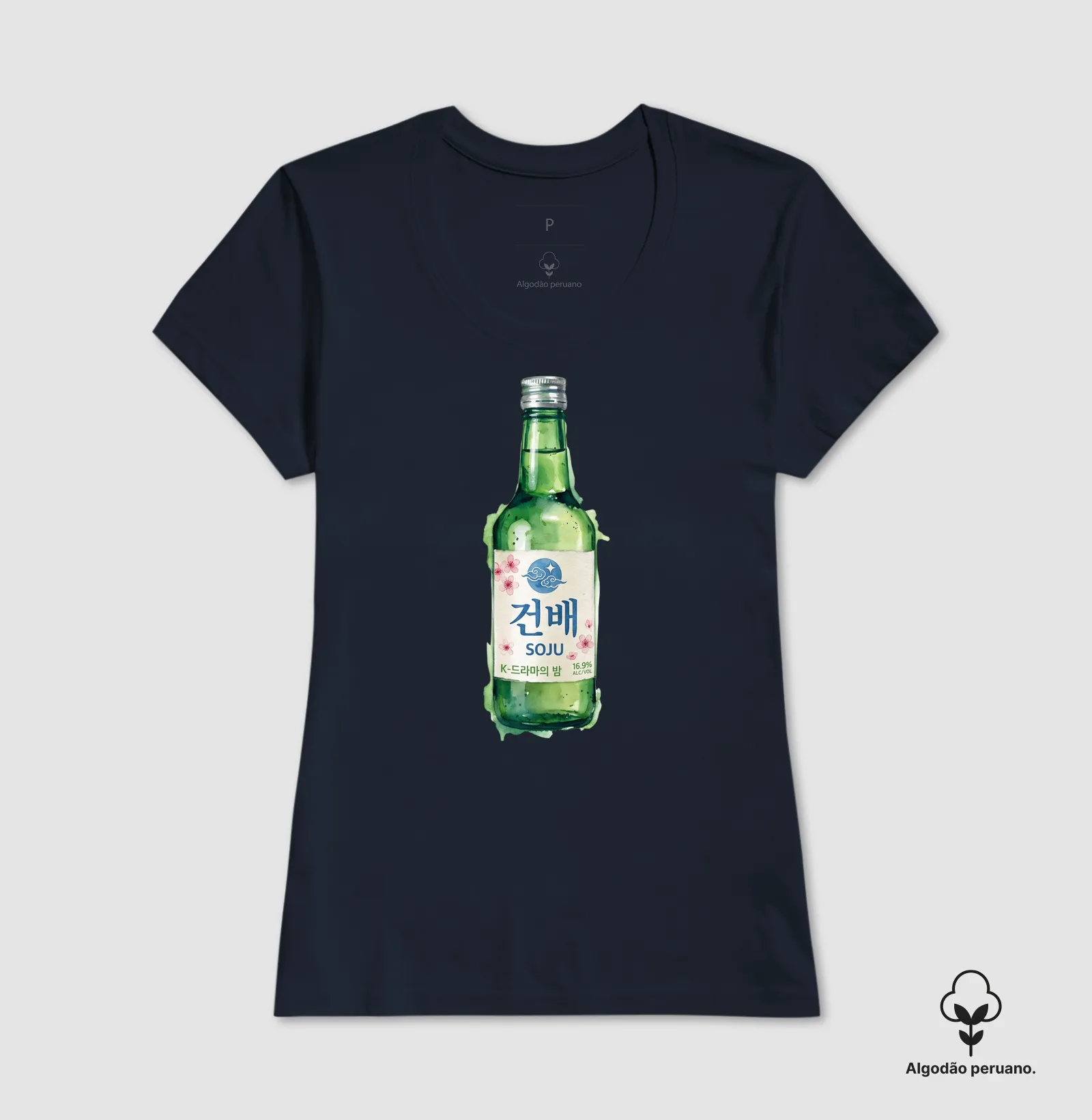 Camiseta Garrafa de Soju - Imagem 4