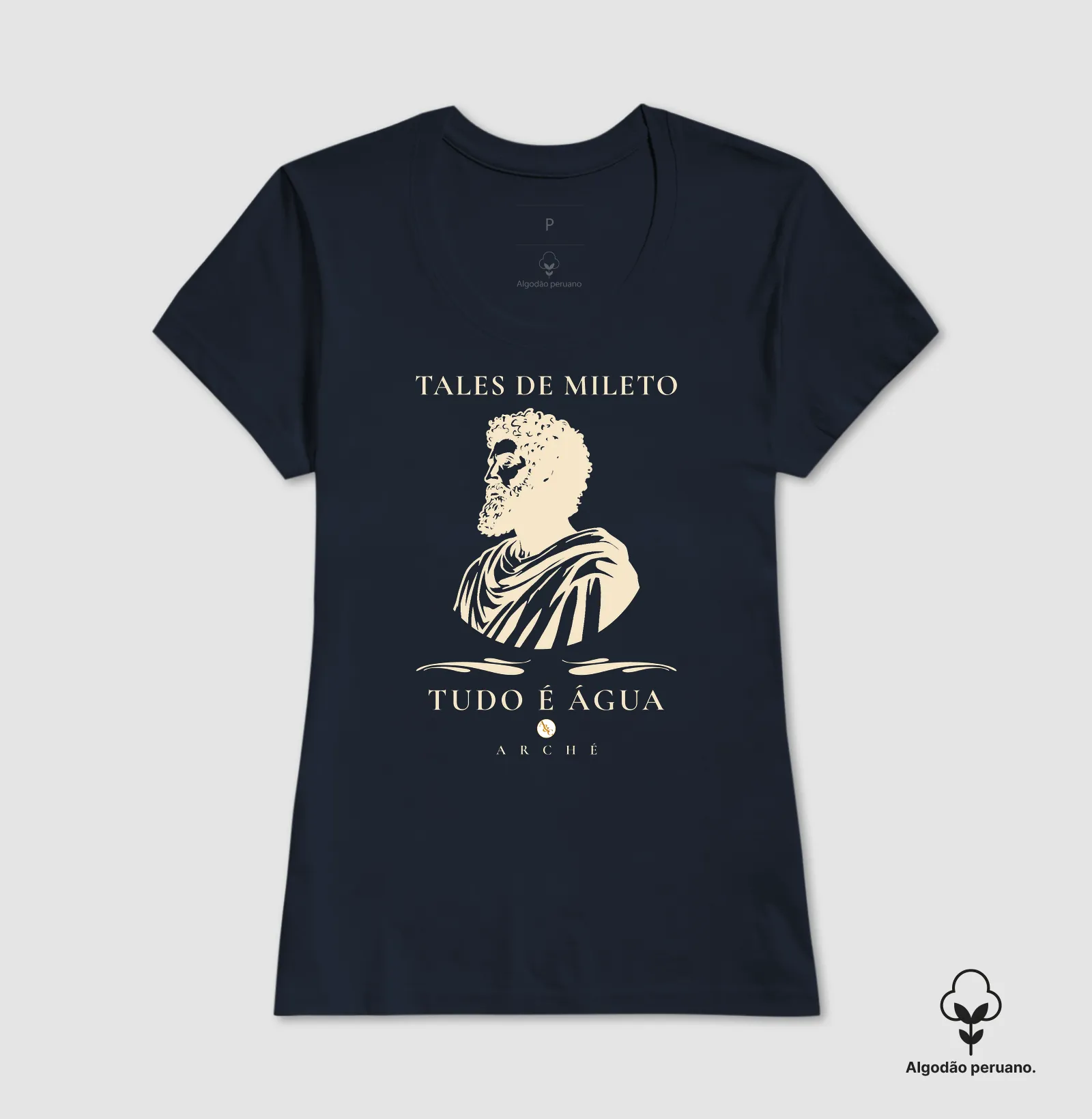 CAMISETA O PRINCÍPIO DAS COISAS - TALES DE MILETO - FILOSOFIA - Imagem 6
