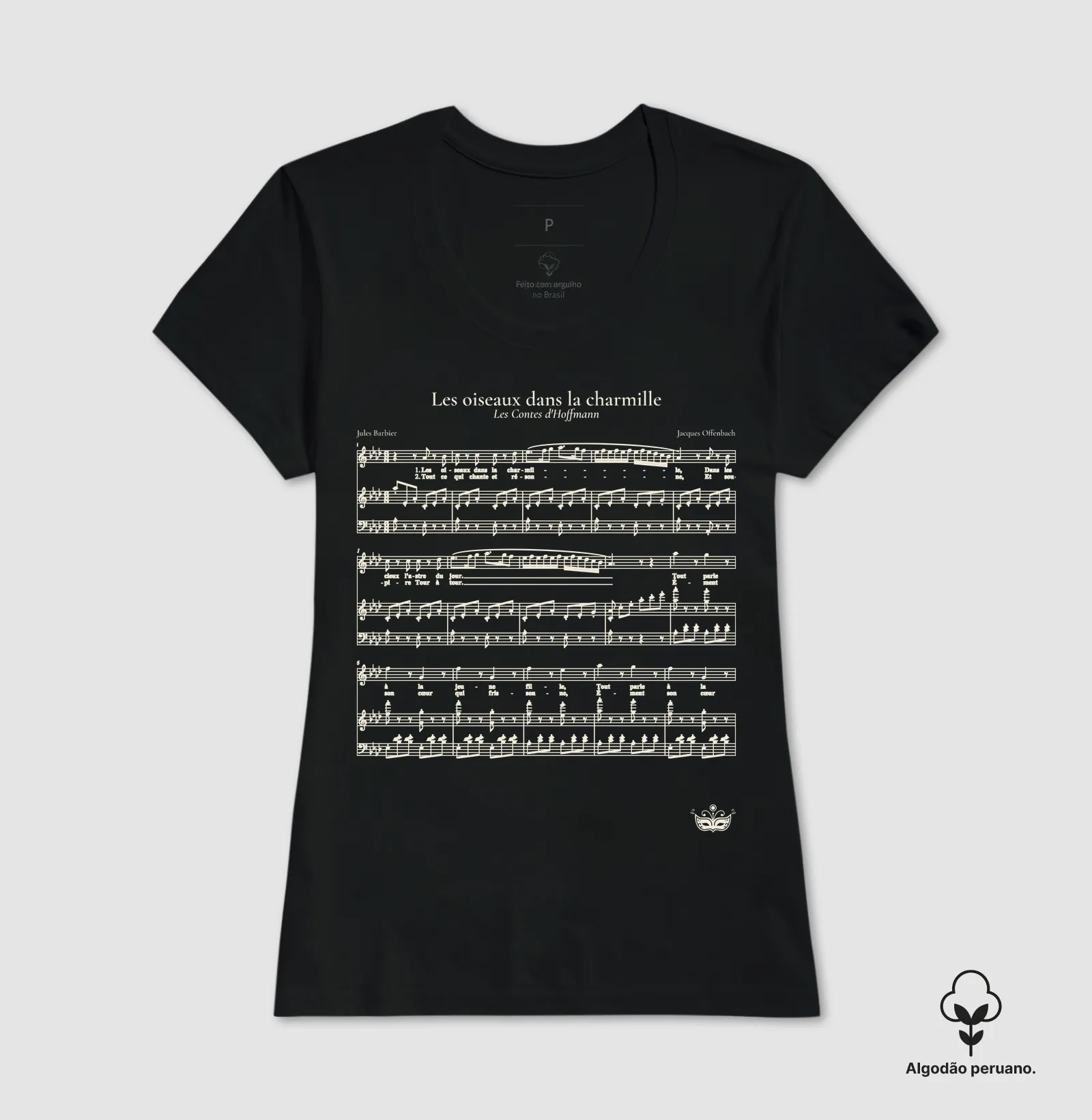 Les oiseaux dans la charmille - Hoffmann | Camiseta de Ópera - Imagem 9