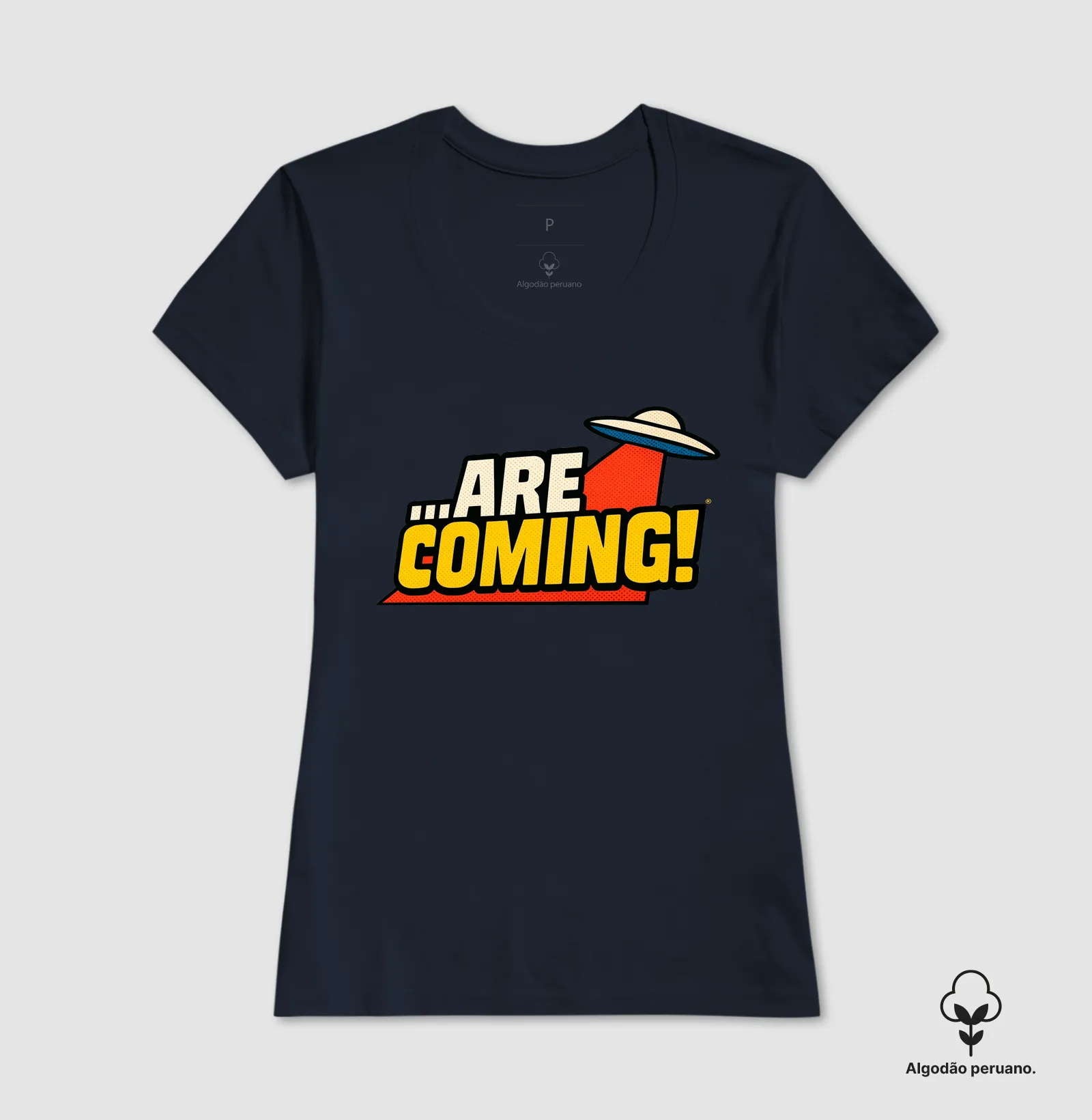 Camiseta Algodão Peruano ...Are Coming! - Imagem 8