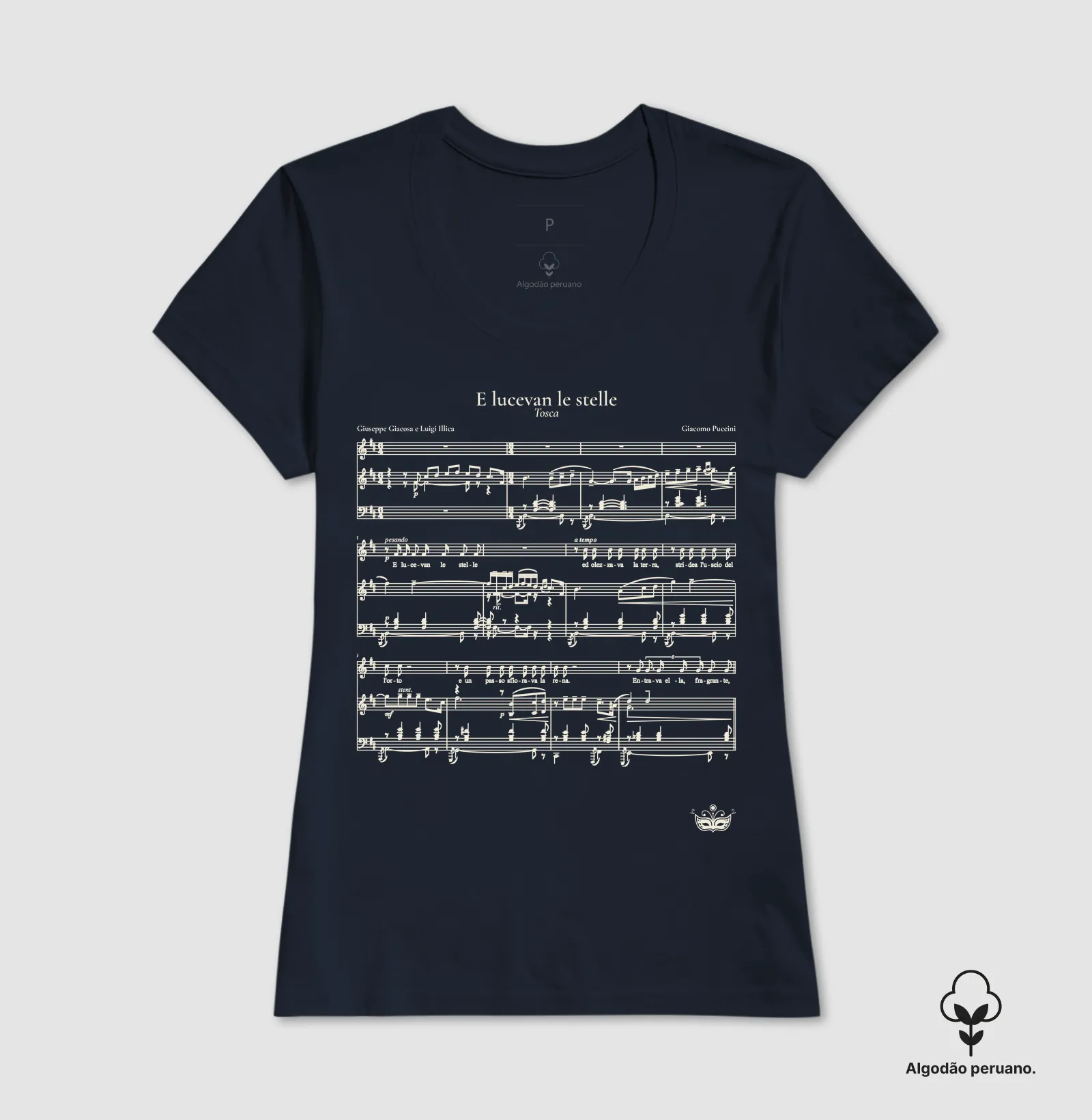 E lucevan le stelle - Tosca | Camiseta de Ópera - Imagem 7