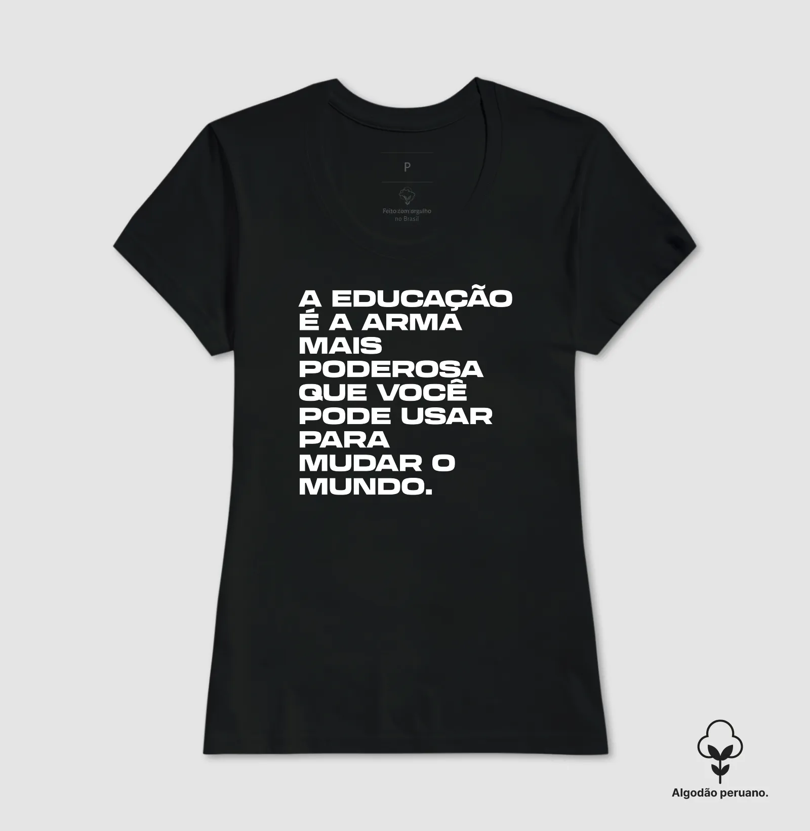 A educação é a armamais poderosaque você pode usar para mudar o mundo. - Imagem 3