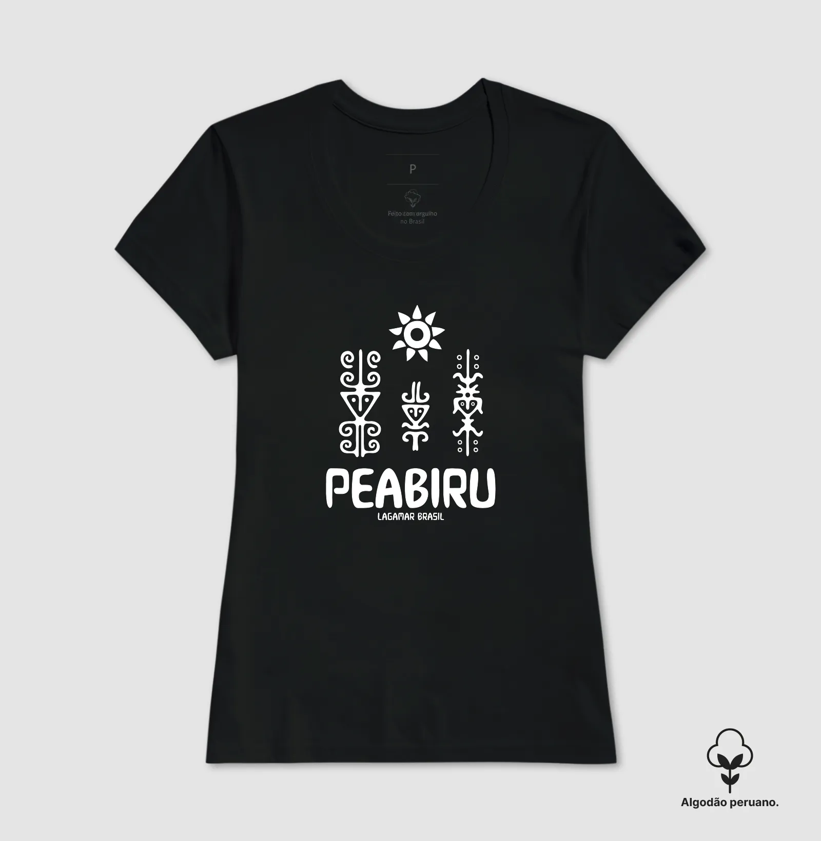 Camiseta Peabiru em algodão peruano - Imagem 10