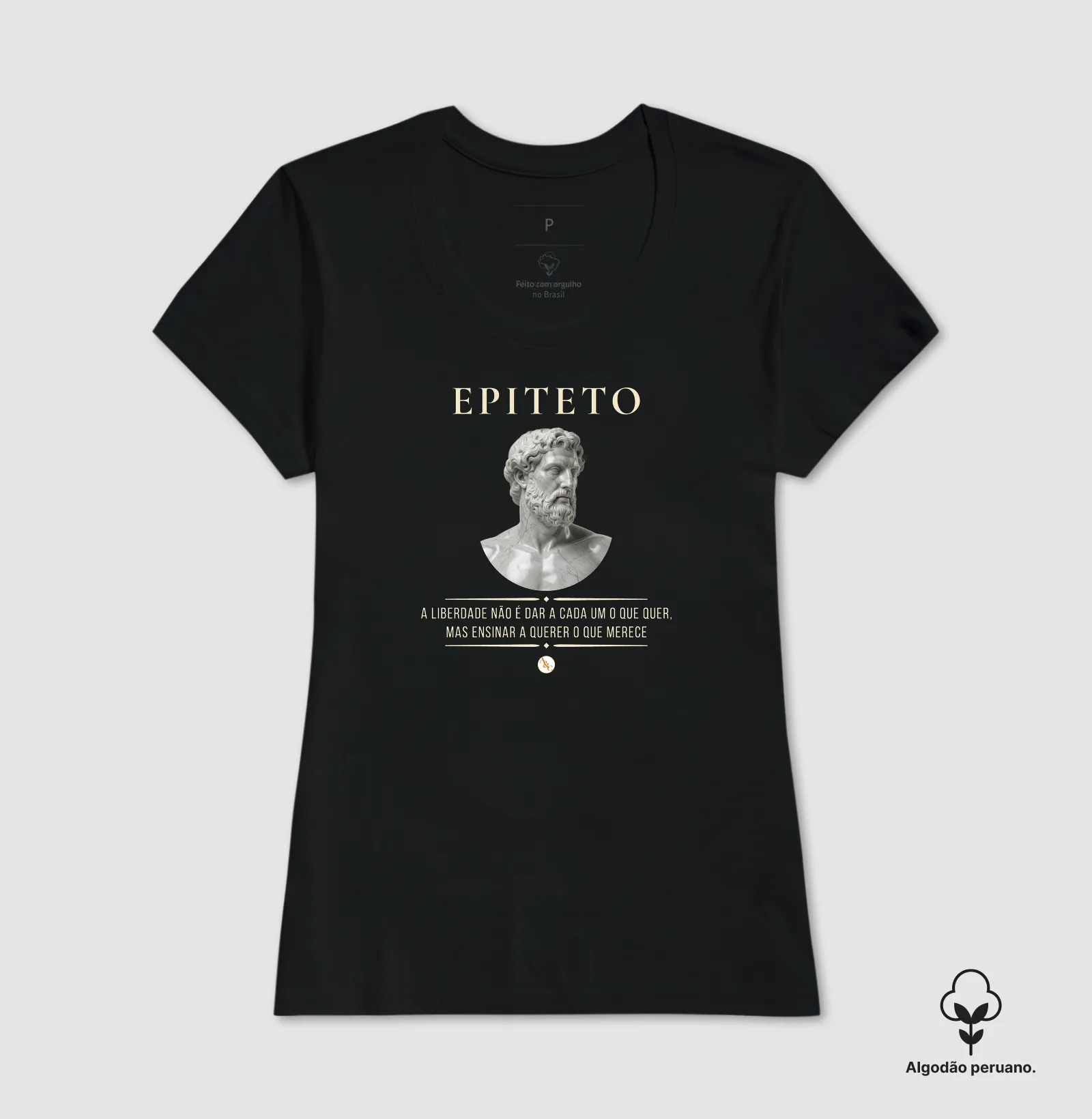 Camiseta O Senhor de Si - Epiteto - Imagem 4