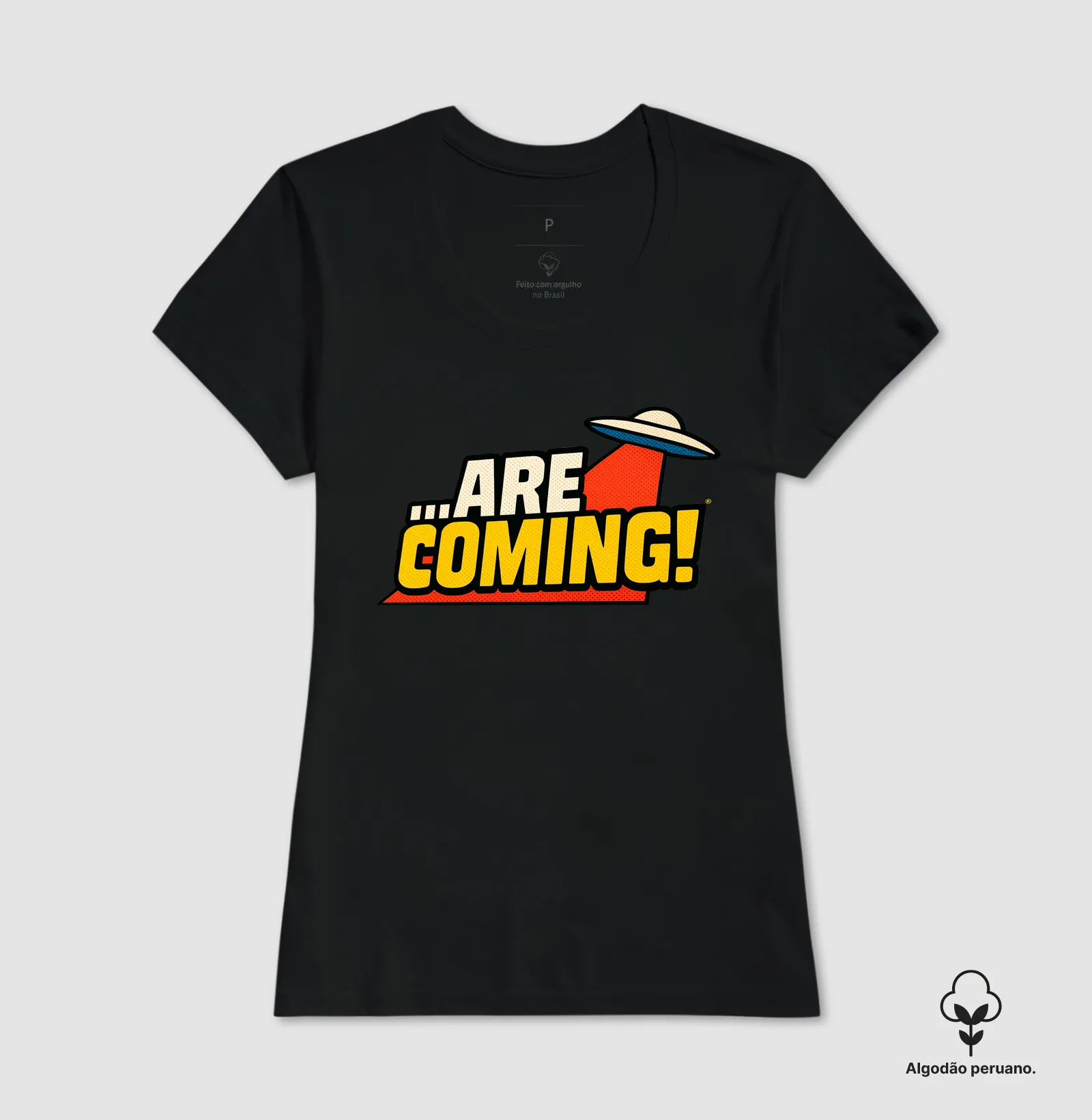 Camiseta Algodão Peruano ...Are Coming! - Imagem 6