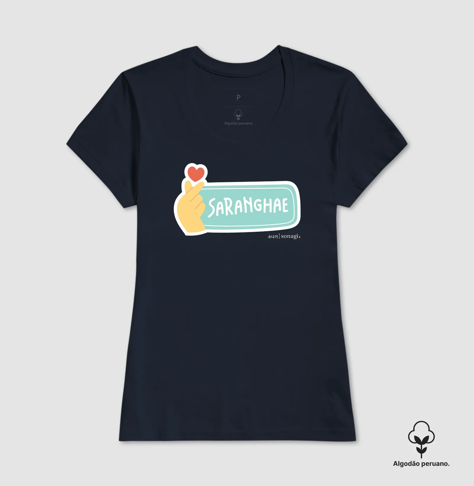 Camiseta Premium Saranghae - Imagem 9