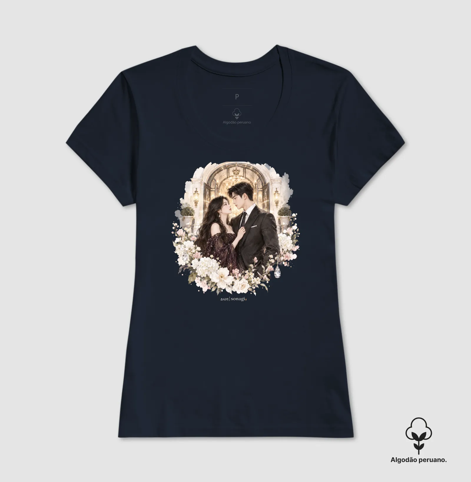 Camiseta Premium Lágrimas em Aquarela - Imagem 8