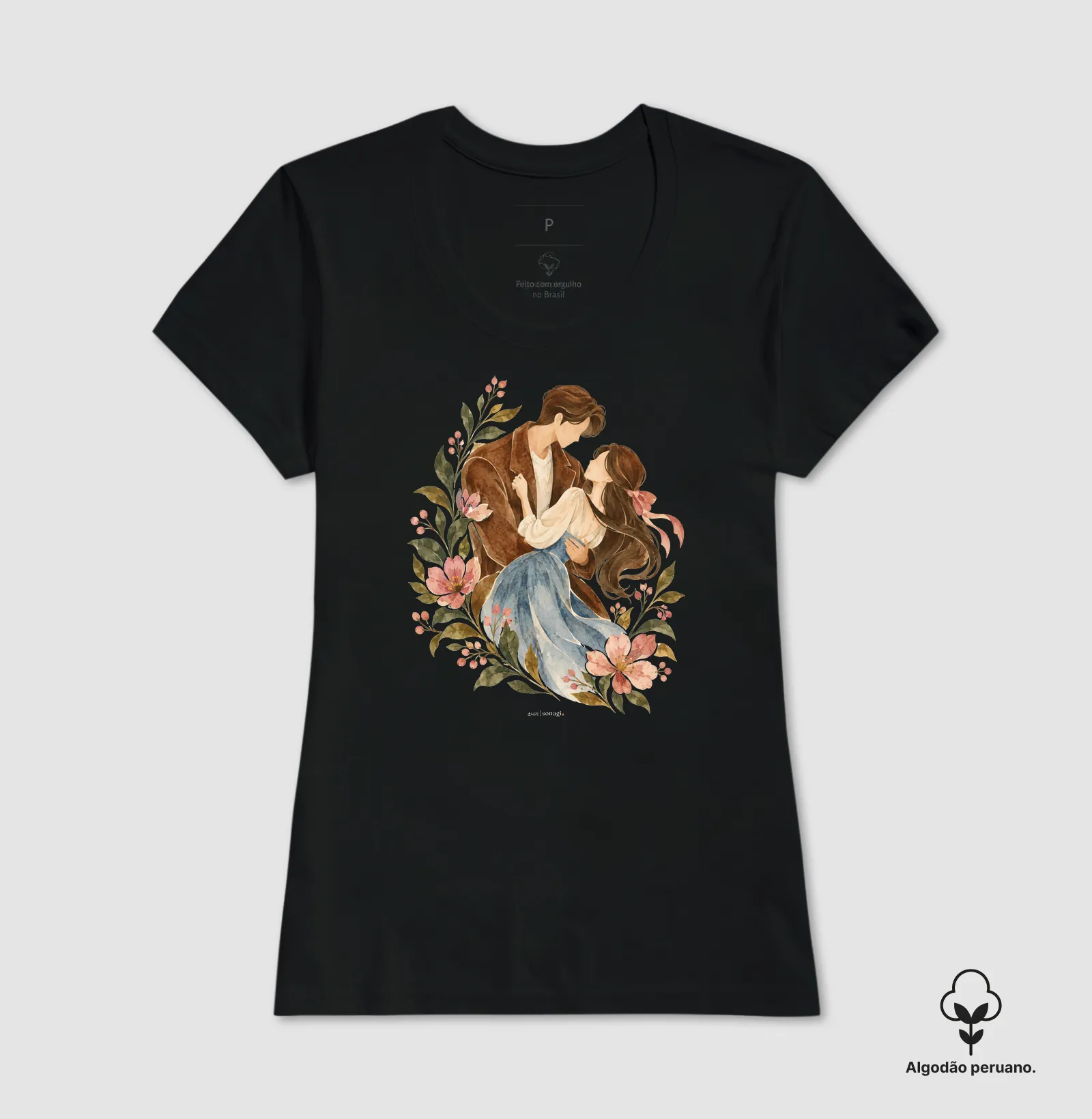 Queda nos Braços - Cena de todo dorama | Camiseta Dorameira em Aquarela - Imagem 7