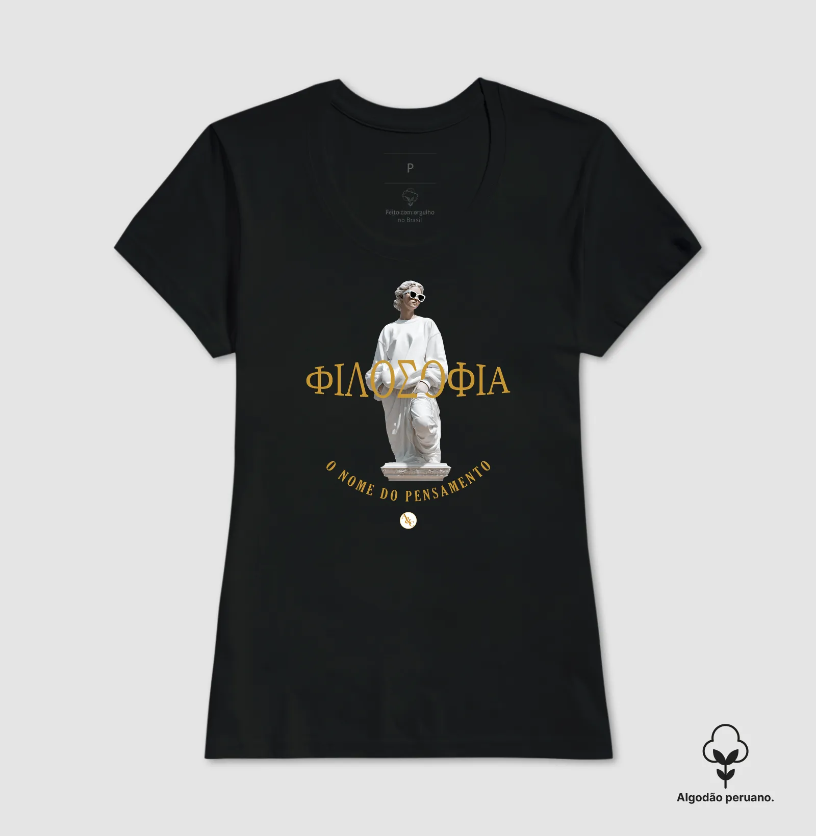 "O Nome do Pensamento" — Estampa Filosofia Grega & Streetwear - Imagem 7