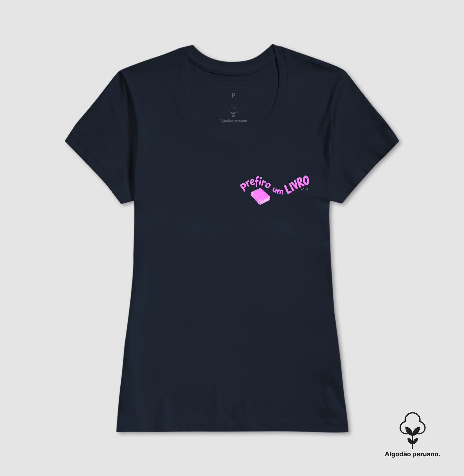 Camiseta Prefiro um Livro - Imagem 7
