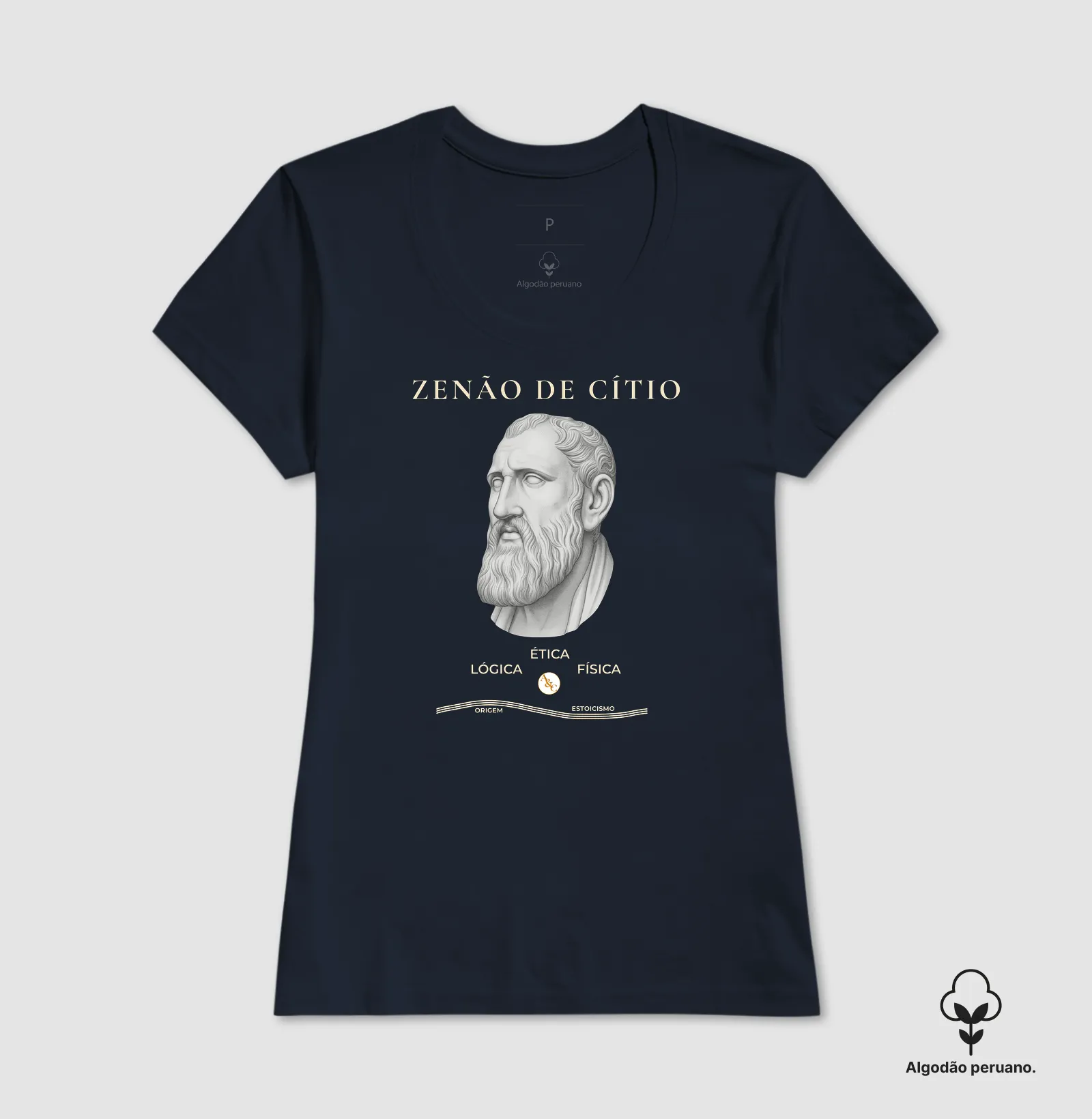 Camiseta A Rocha de Cítio | O Legado do Estoicismo - Imagem 7