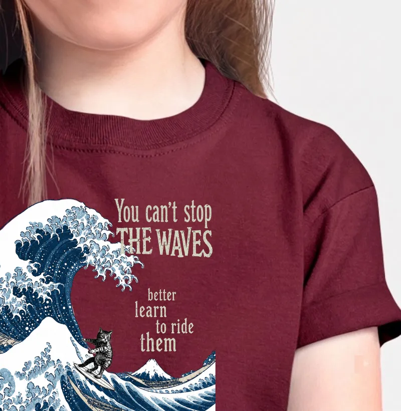 Ride the Waves - Katsushika Hokusai