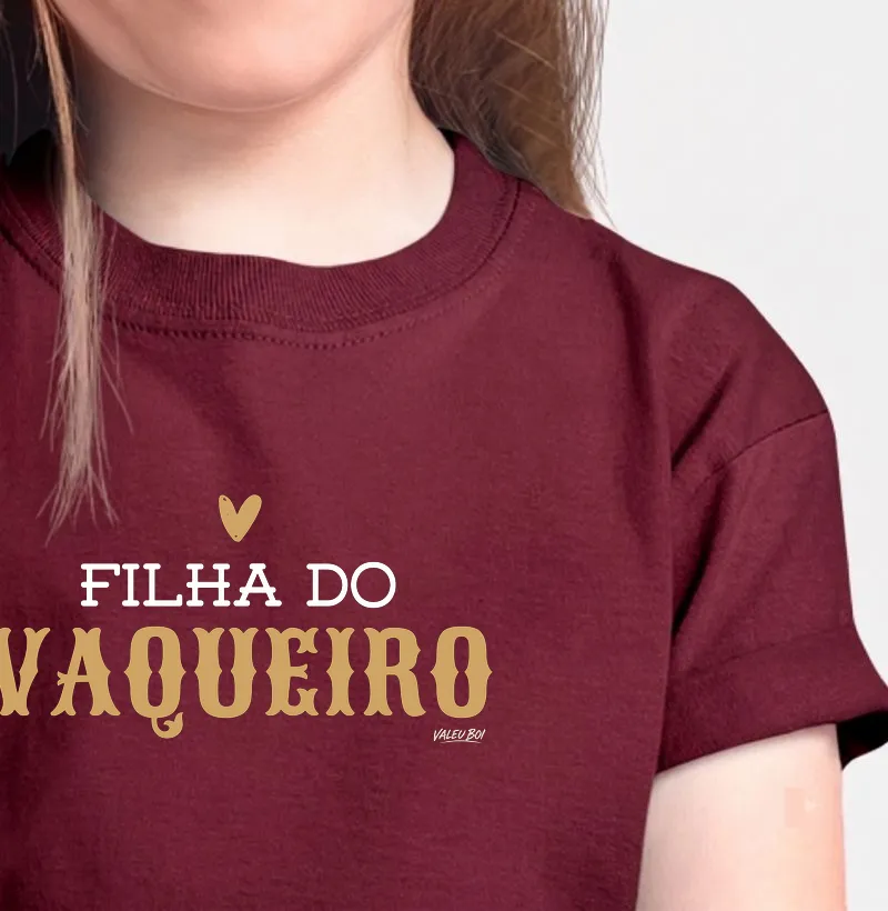 Camisa Infantil - Filha do Vaqueiro