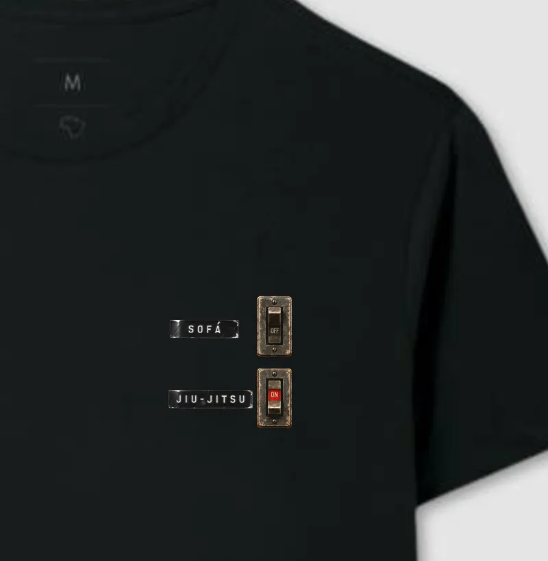 SOFÁ OFF • JIU-JITSU ON - Camiseta