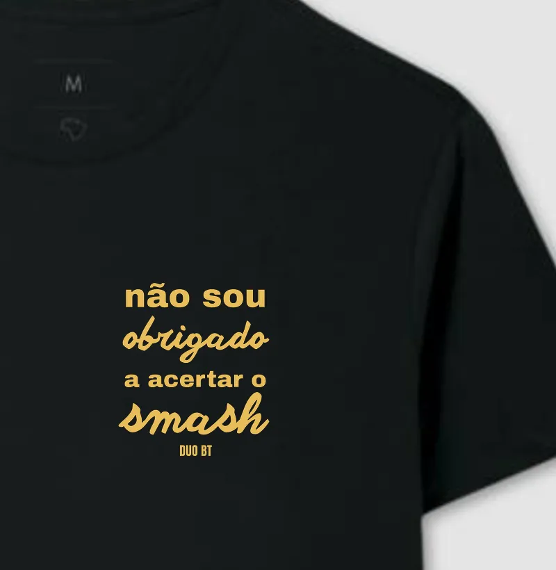 Não sou obrigado a acertar o smash