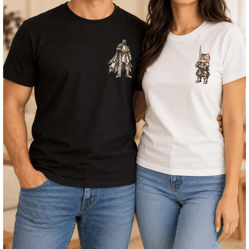 Camiseta Ao Seu Lado - Cavaleiro - Imagem 1