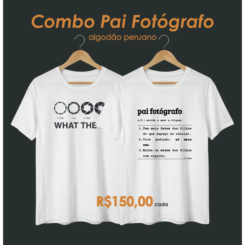 Combo Pai Fotógrafo