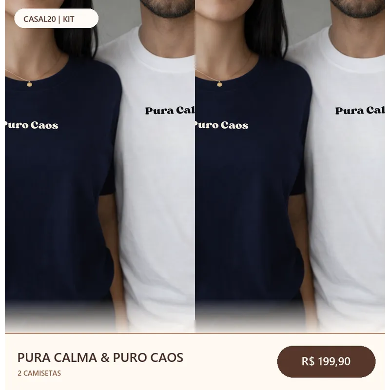 Kit Pura Calma & Puro Caos