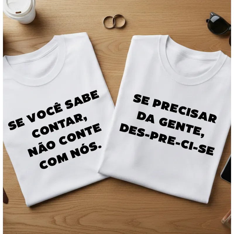 Kit Não Conte com Nós