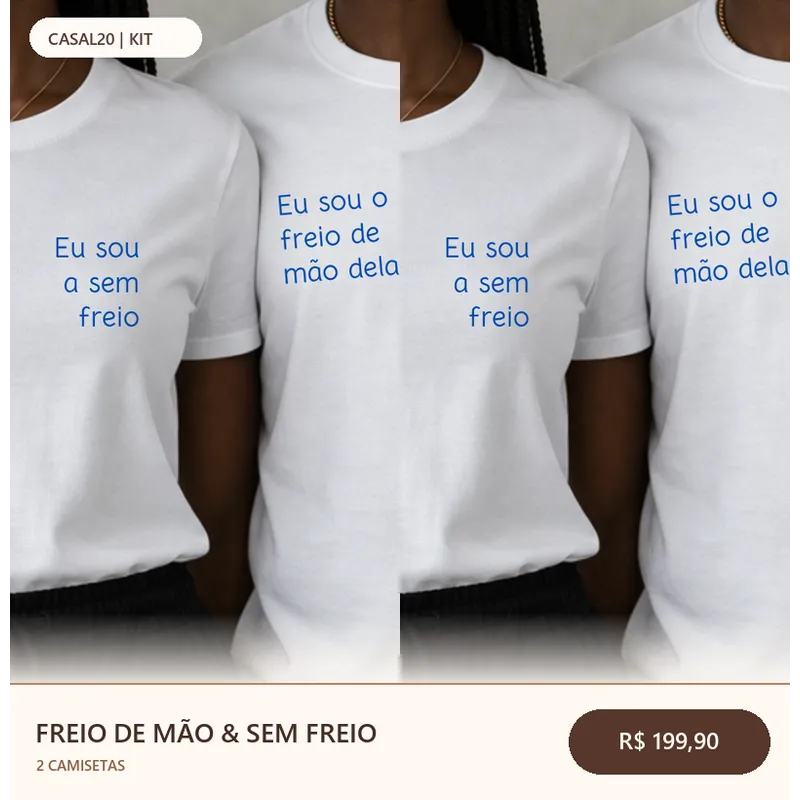 Kit Freio de Mão & Sem Freio