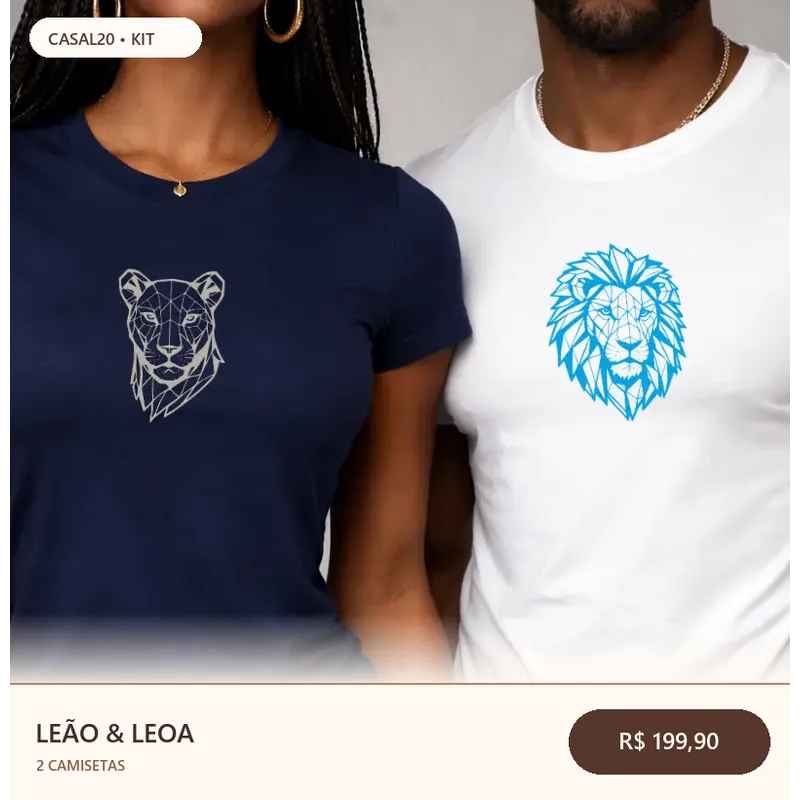 Kit Leão & Leoa