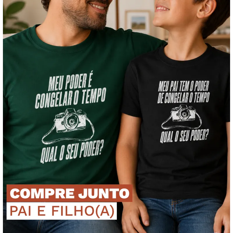 Meu pai tem o poder de congelar o tempo