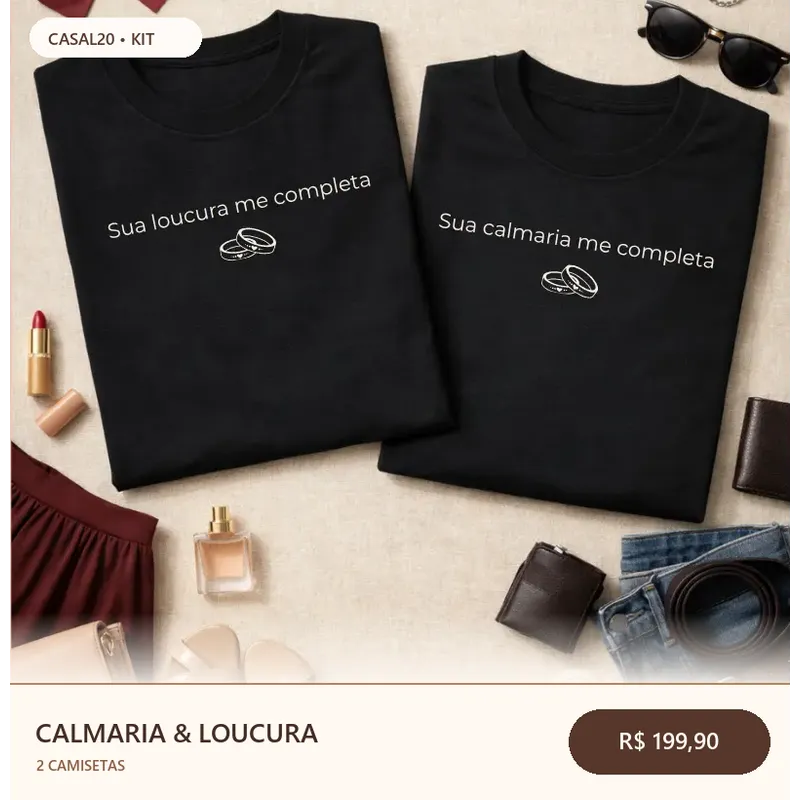Kit Calmaria & Loucura
