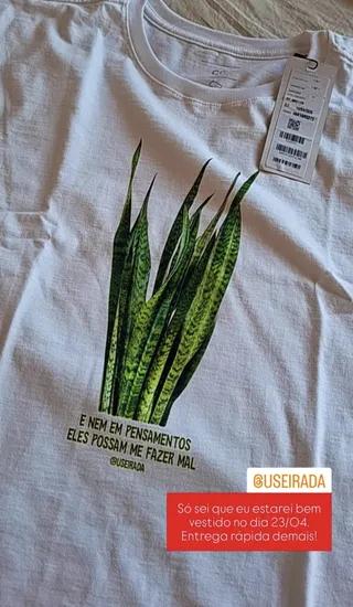 Foto enviada na avaliação